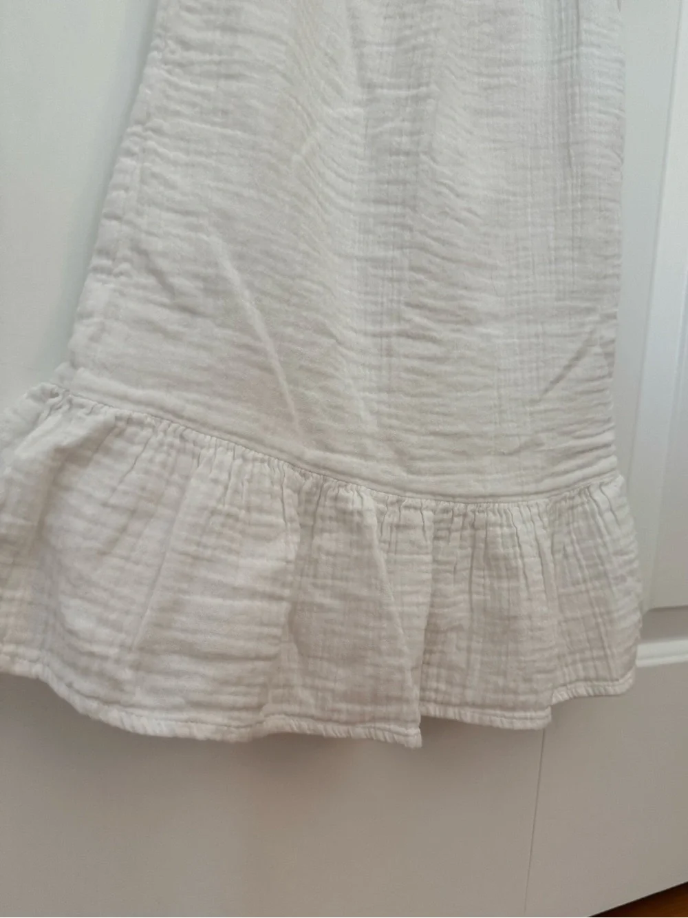 GAP Crinkle Gauze White Dress
